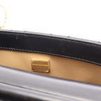 Chanel Shoulder Bag Quilted Mini Flap Black Lambskin — view 6
