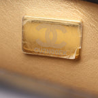 Chanel Shoulder Bag Quilted Mini Flap Black Lambskin — view 5