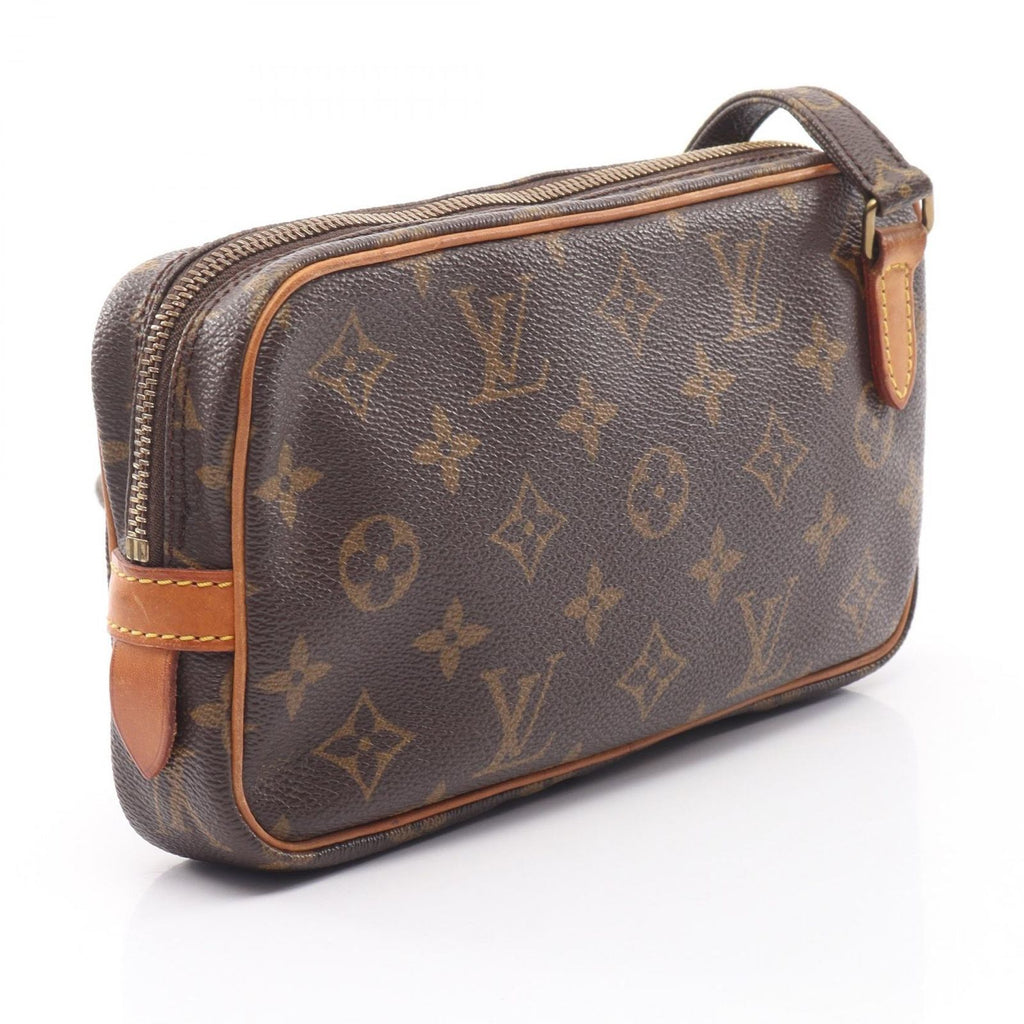 Louis Vuitton Shoulder Bag Marly Bandouliere Leather Pochette — view 2