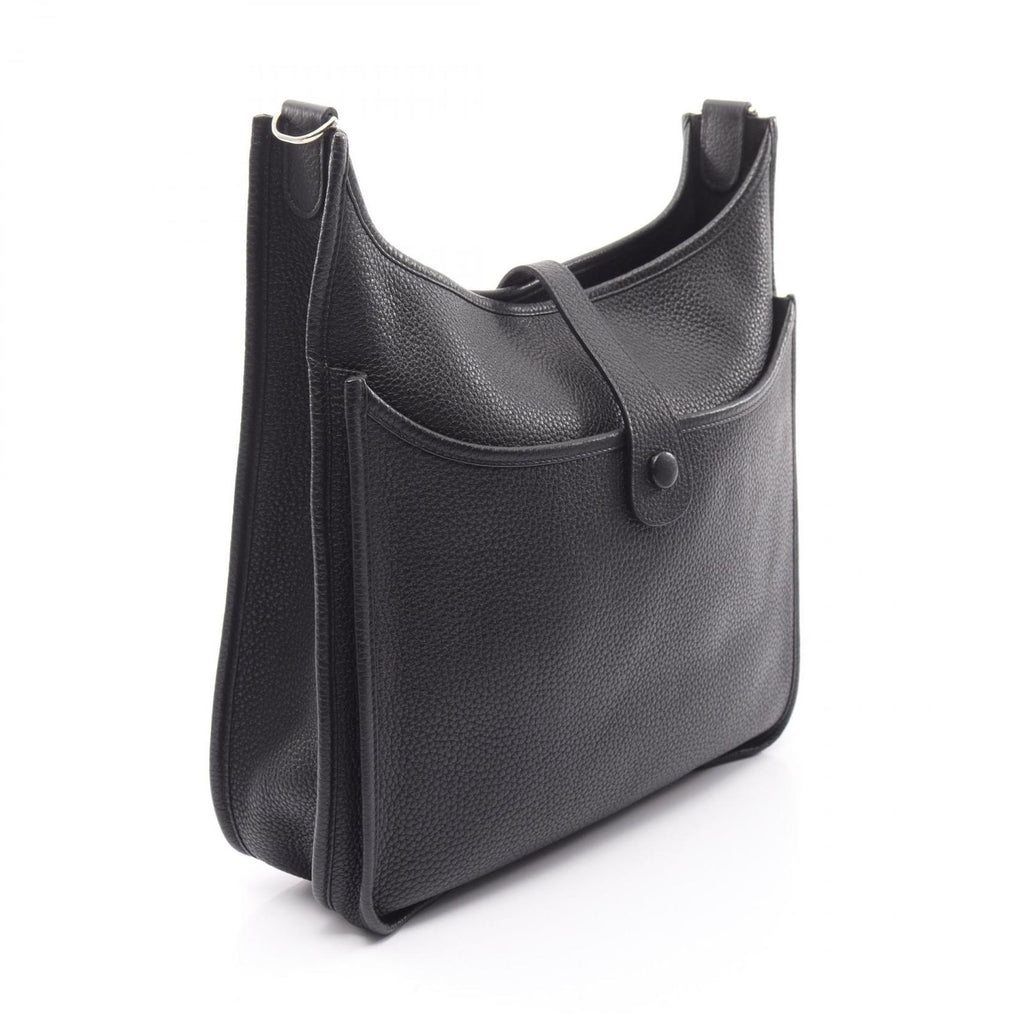 Hermes Shoulder Bag Evelyne 3 Trois GM Black — view 2