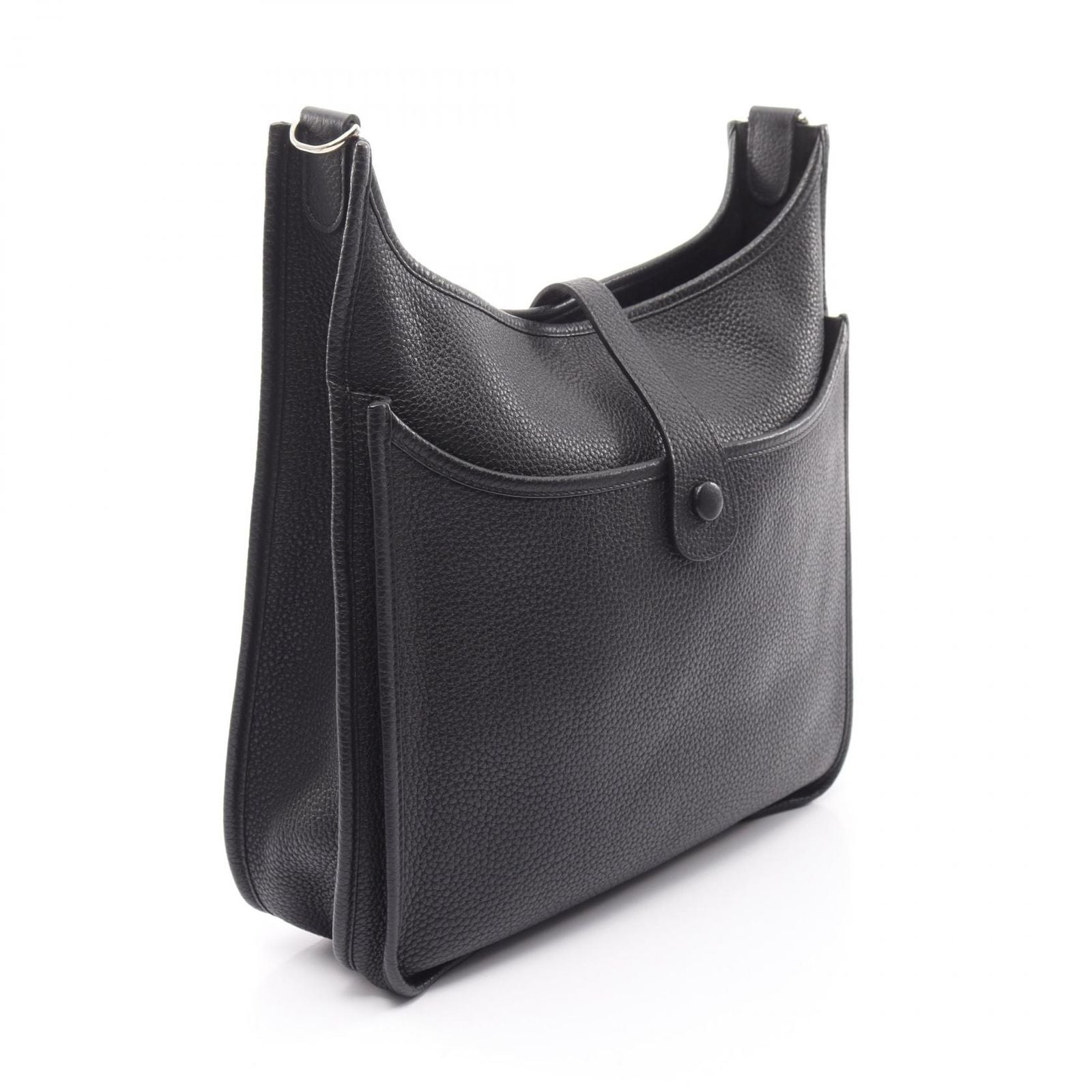 Hermes Shoulder Bag Evelyne 3 Trois GM Black — view 2