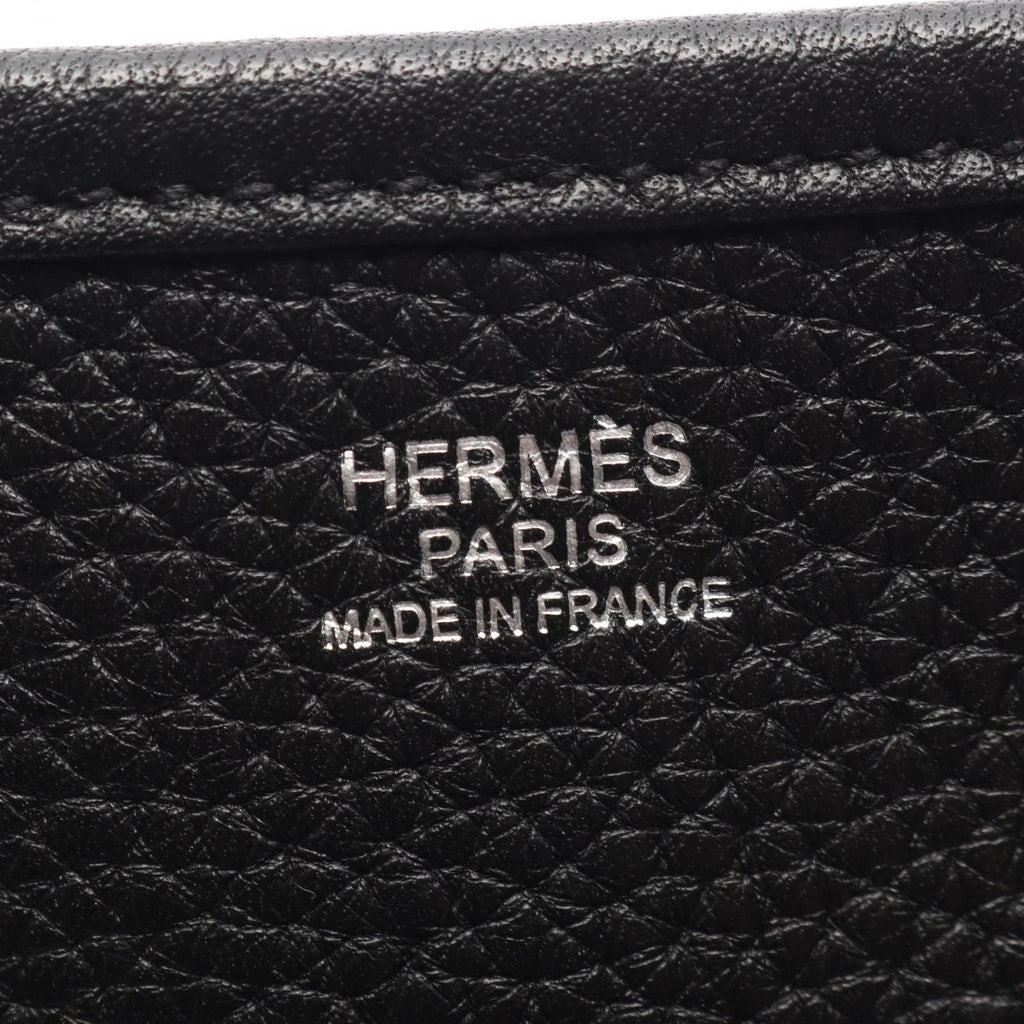 Hermes Shoulder Bag Evelyne 3 Trois GM Black — view 4