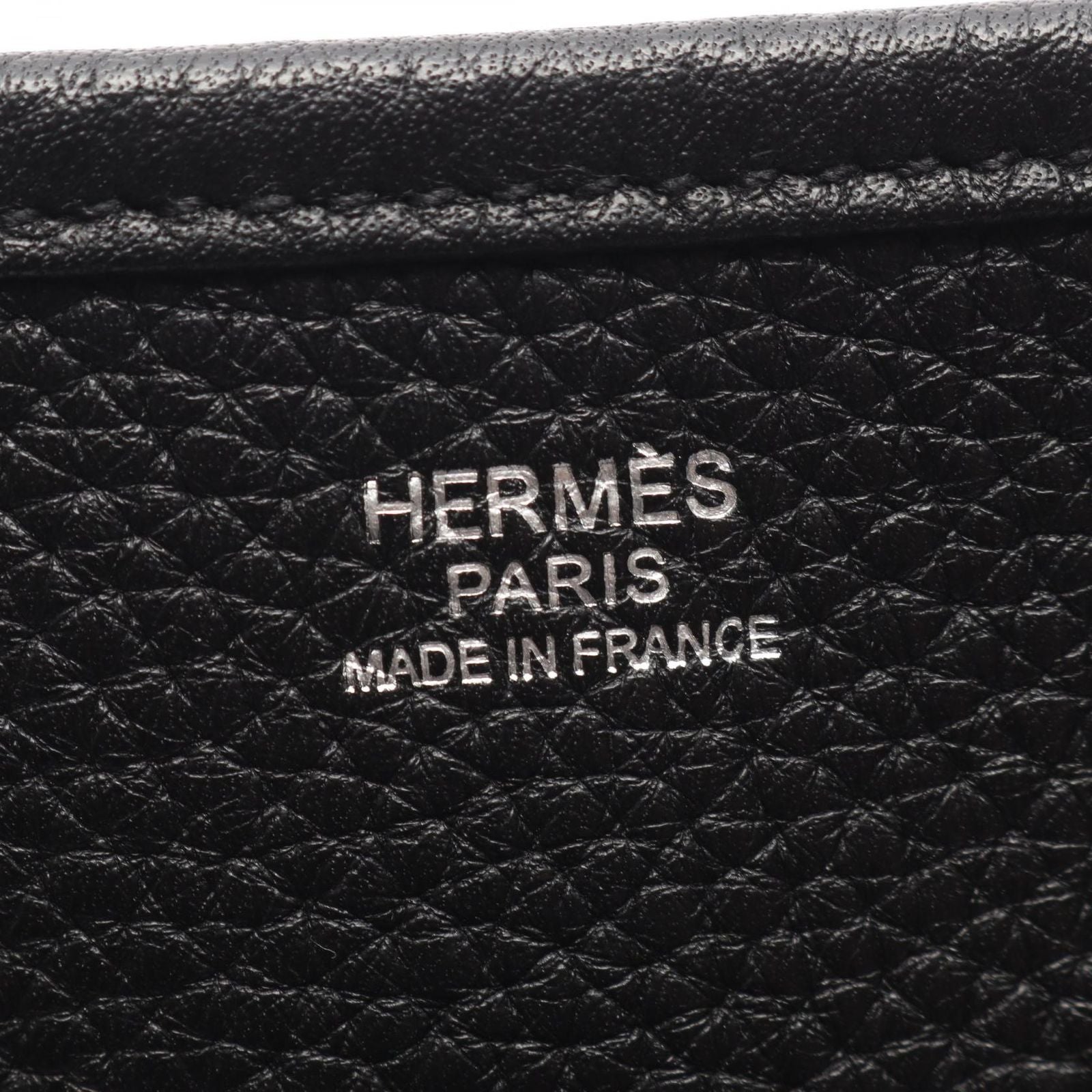 Hermes Shoulder Bag Evelyne 3 Trois GM Black — view 4