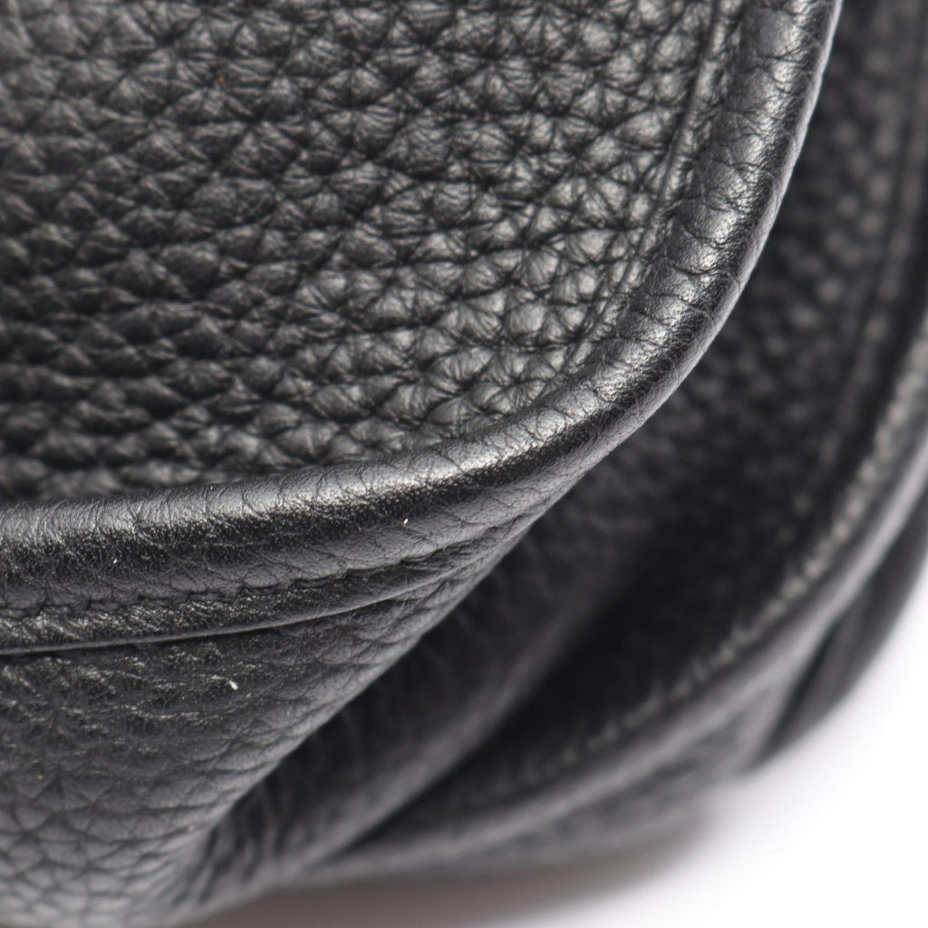 Hermes Shoulder Bag Evelyne 3 Trois GM Black — view 7