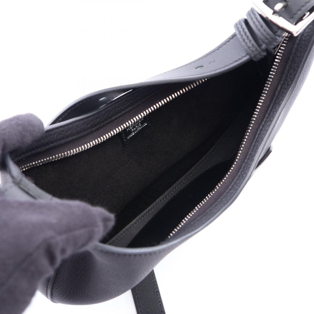 Hermes Shoulder Bag Petit Arcon Black Leather — view 3