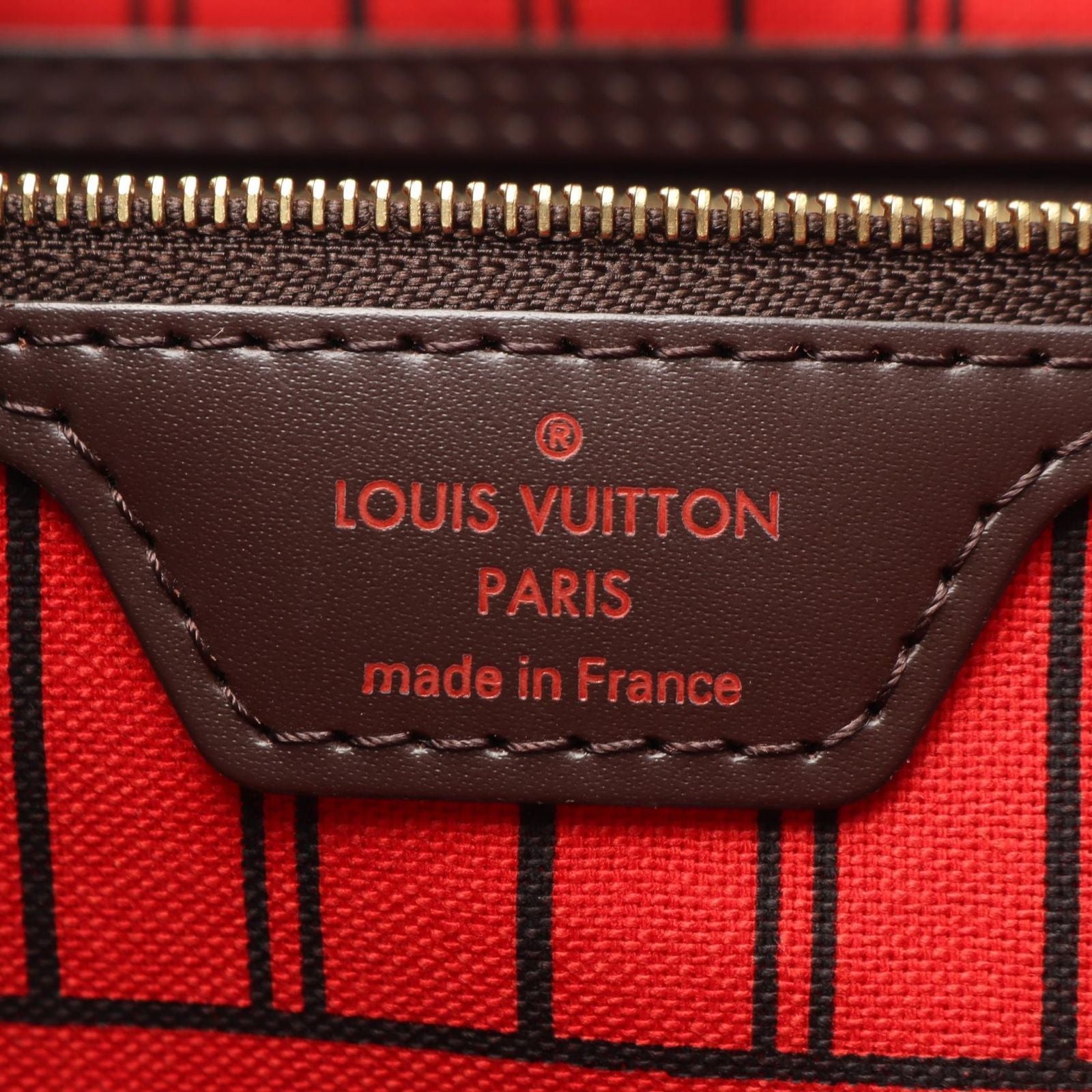 Louis Vuitton Tote Bag Neverfull MM Leather — view 4