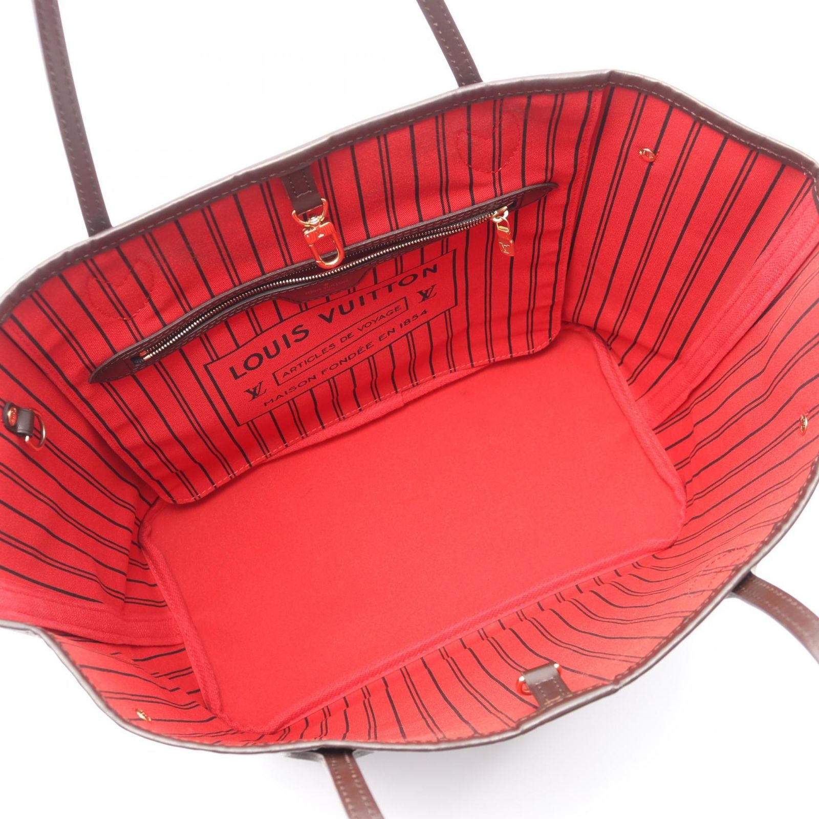 Louis Vuitton Tote Bag Neverfull MM Leather — view 3