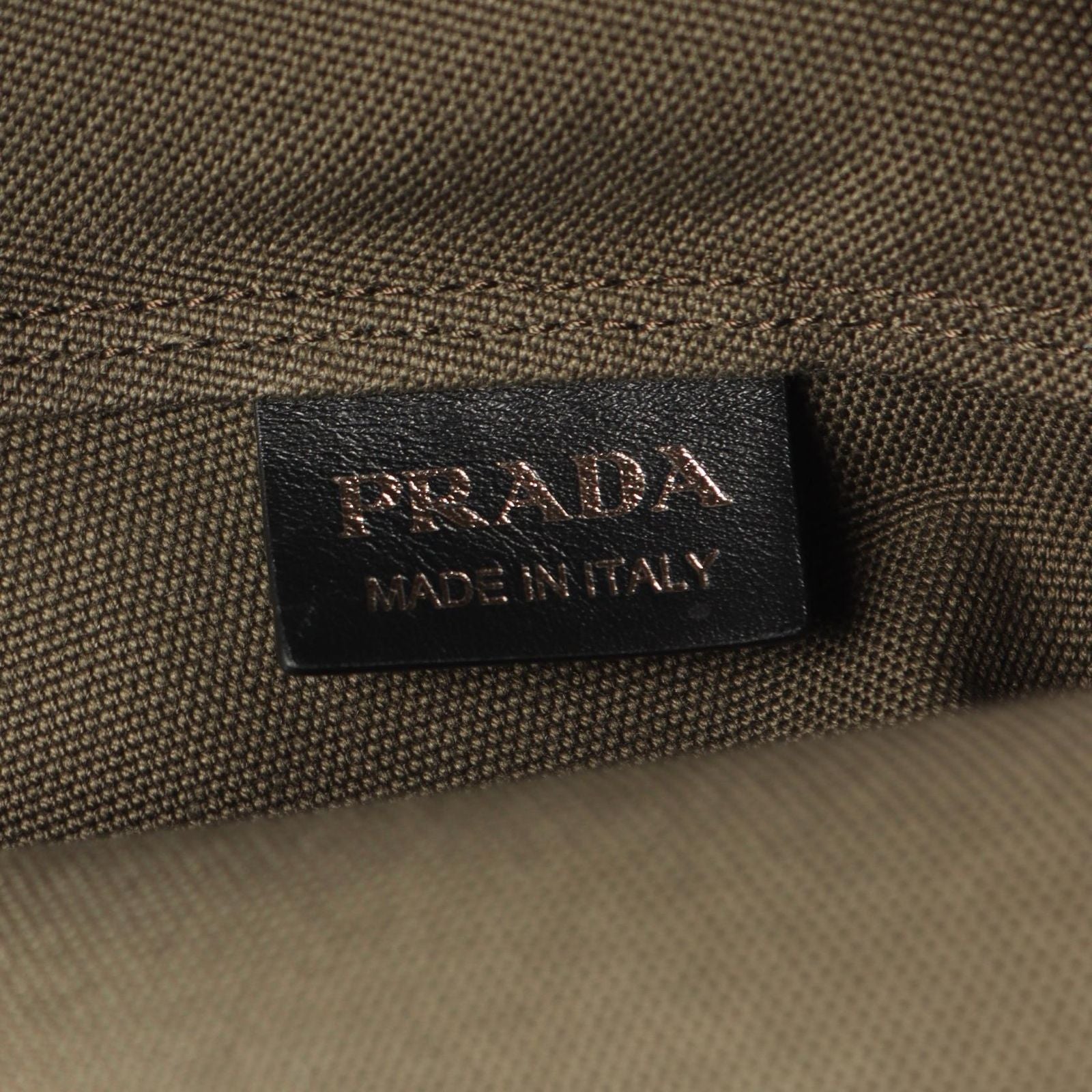 Prada Tote Bag Denim Indigo Blue — view 4
