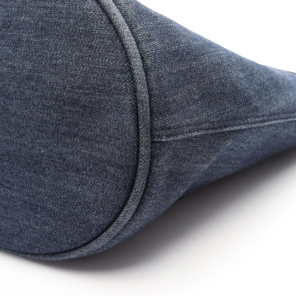 Prada Tote Bag Denim Indigo Blue — view 5