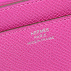 Hermes Bifold Wallet Constance Long Magnolia Blue Brighton Leather — view 4