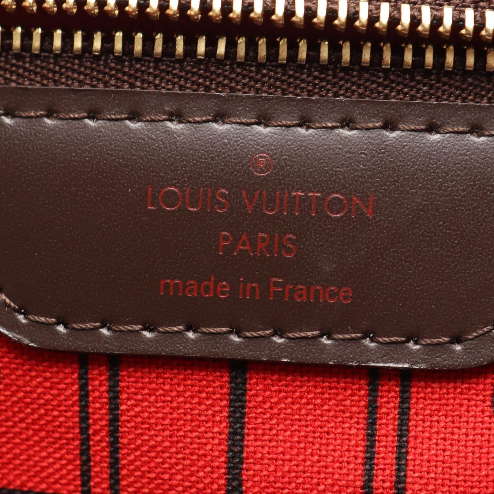 Louis Vuitton Tote Bag Neverfull GM Leather — view 4