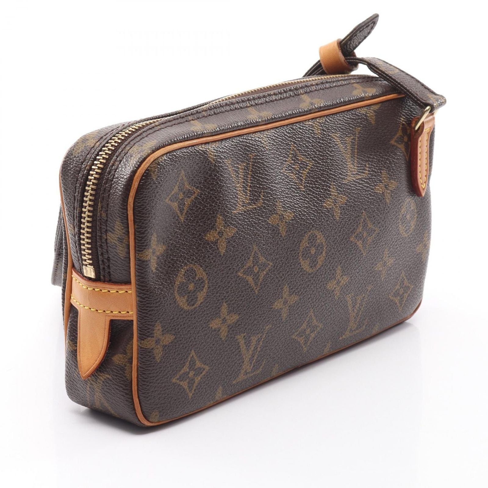 Louis Vuitton Shoulder Bag Marly Bandouliere Leather Pochette — view 2