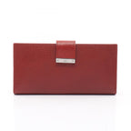 Gucci Bifold Wallet Zip Red Leather