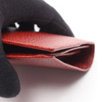 Gucci Bifold Wallet Zip Red Leather — view 8