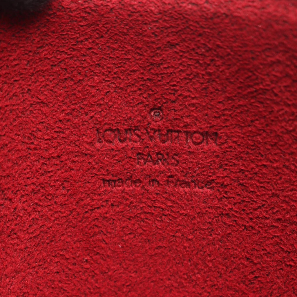 Louis Vuitton Handbag Pochette Accessoires Monogram Multicolor Blanc Leather — view 4