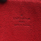 Louis Vuitton Handbag Pochette Accessoires Monogram Multicolor Blanc Leather — view 4
