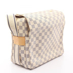 Louis Vuitton Shoulder Bag Naviglio Damier Azur Leather — view 2