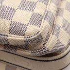 Louis Vuitton Shoulder Bag Naviglio Damier Azur Leather — view 8
