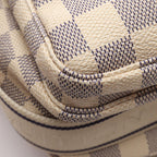 Louis Vuitton Shoulder Bag Naviglio Damier Azur Leather — view 7