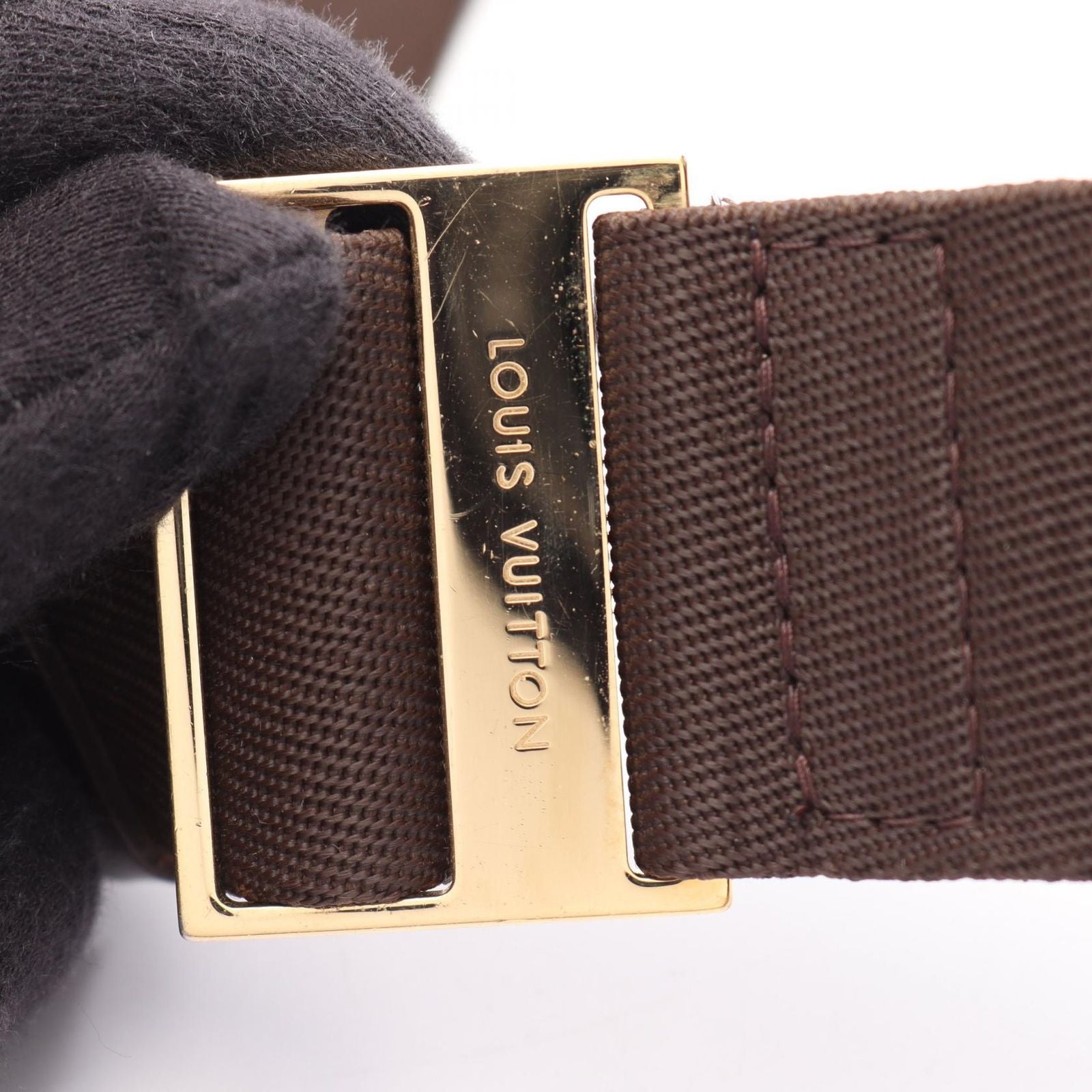 Louis Vuitton Waist Bag Damier Geronimos Ebene — view 8