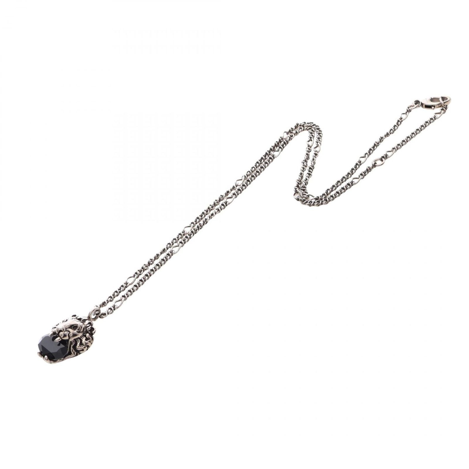 Gucci Necklace Lion Head Silver — view 3