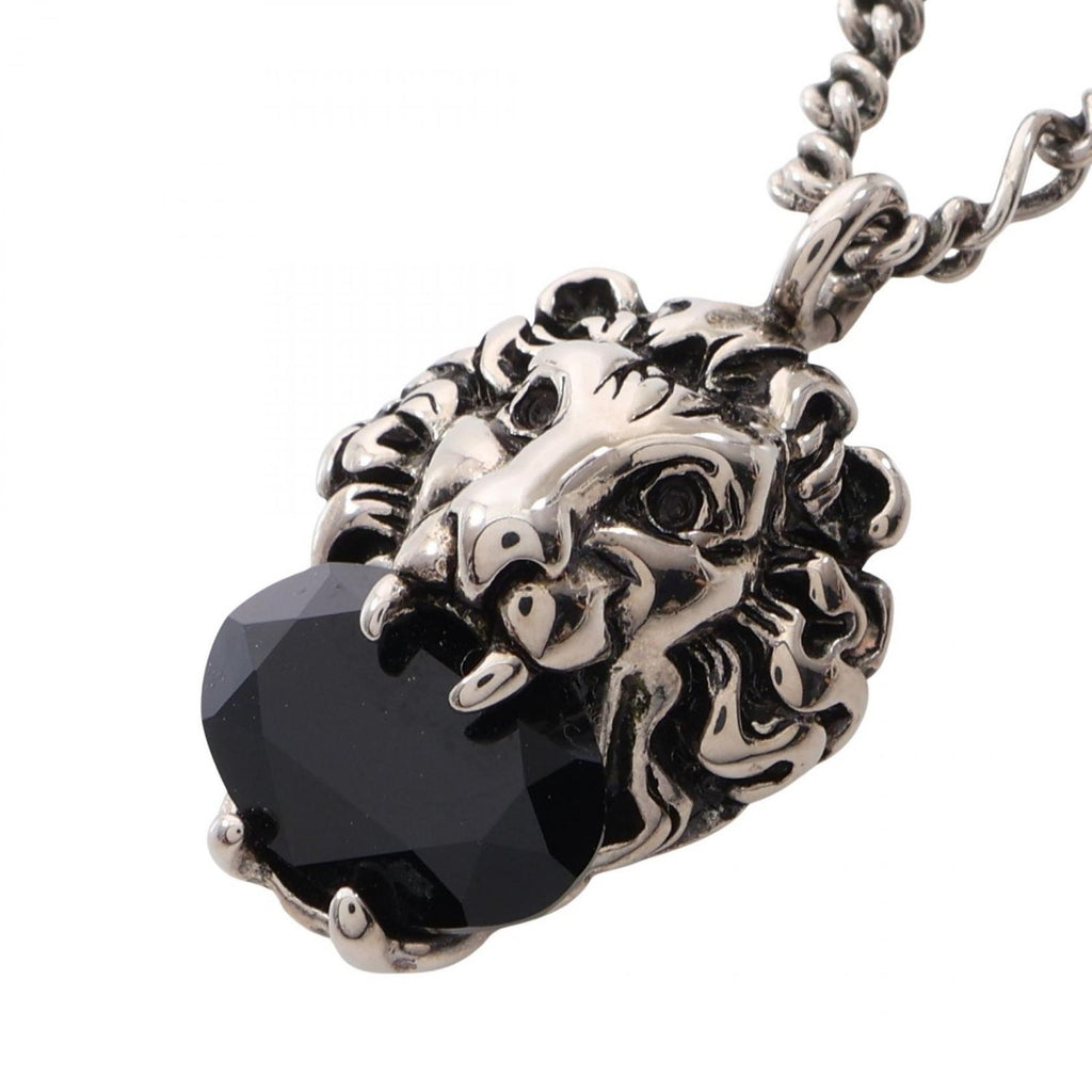 Gucci Necklace Lion Head Silver