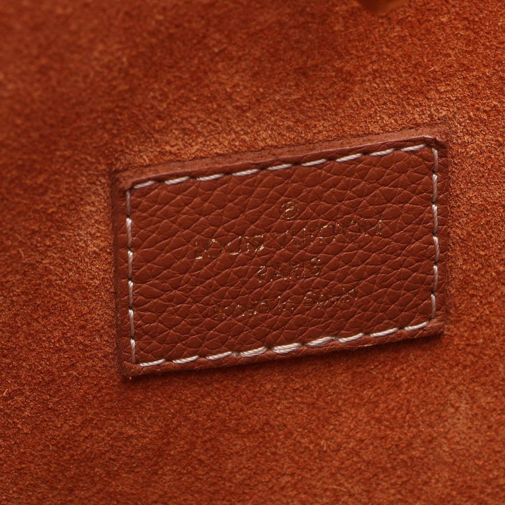 Louis Vuitton Shoulder Bag Lowkey Hobo MM Cognac Leather — view 4