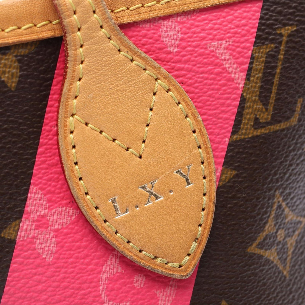 Louis Vuitton Tote Bag Neverfull MM Monogram Grenard Leather — view 6
