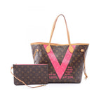 Louis Vuitton Tote Bag Neverfull MM Monogram Grenard Leather