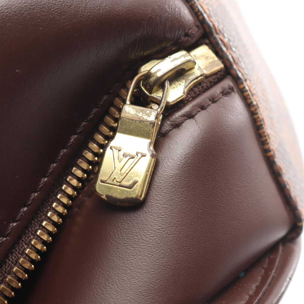 Louis Vuitton Handbag Sarriah Damier Ebene Leather Horizon Thal — view 8