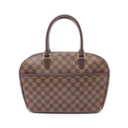 Louis Vuitton Handbag Sarriah Damier Ebene Leather Horizon Thal