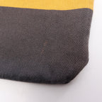 Hermes Shoulder Bag Sac Aline MM Rocabar Ebene Canvas Leather — view 8