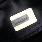 Chanel Shoulder Bag CC Logo Black Lambskin Fringe Chain — view 5