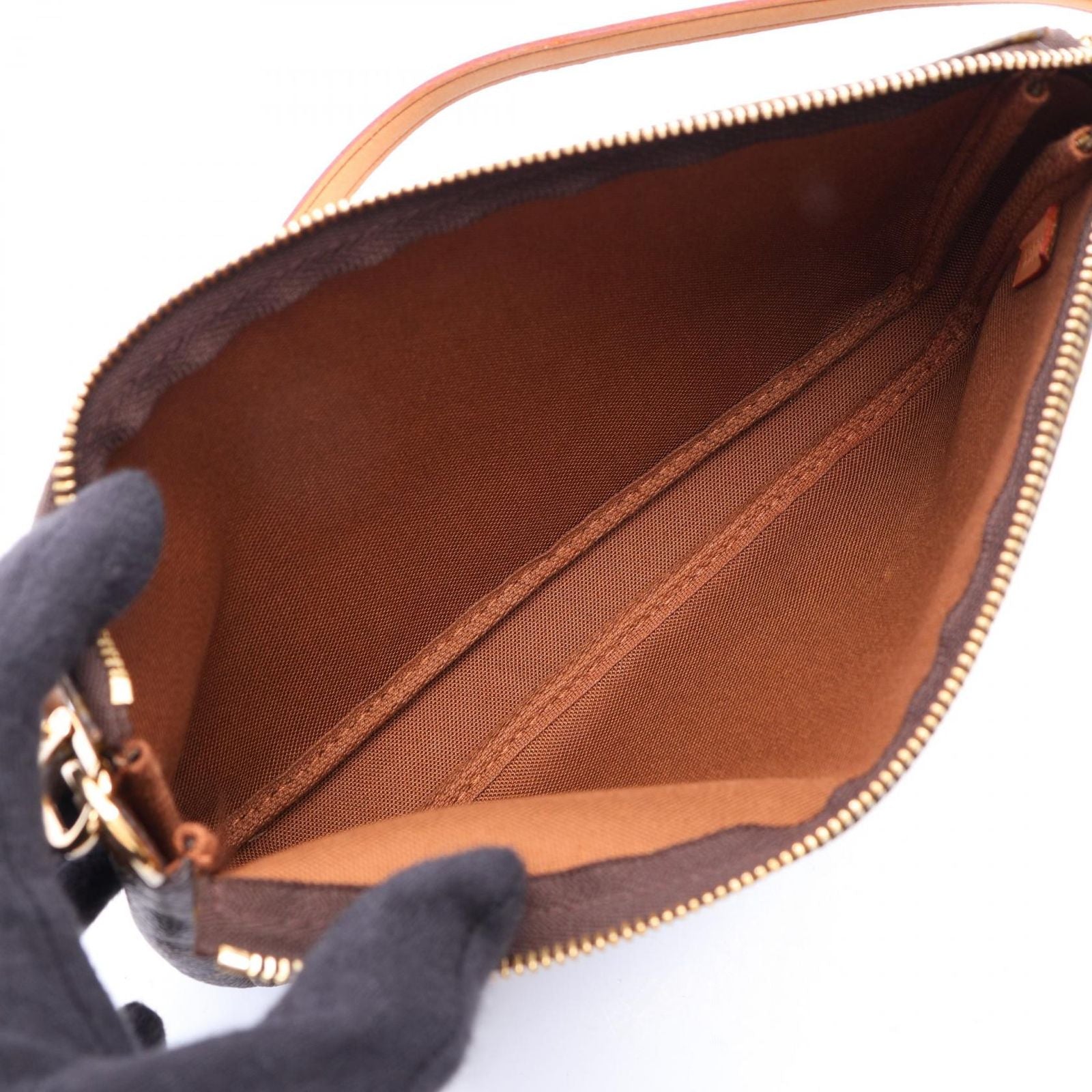 Louis Vuitton Handbag Pochette Accessoires Monogram Leather — view 3