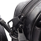 Louis Vuitton Shoulder Bag Steamer Messenger Monogram Eclipse Leather — view 7
