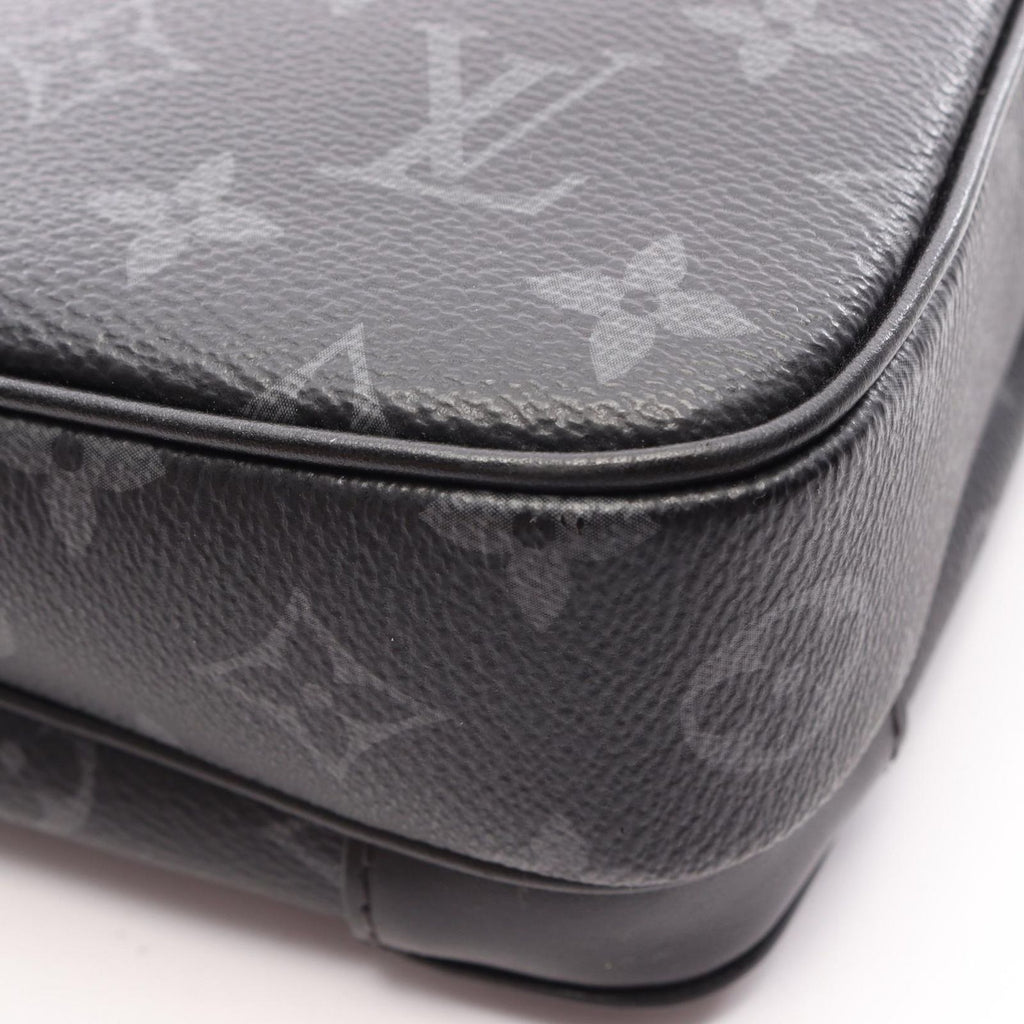 Louis Vuitton Shoulder Bag Steamer Messenger Monogram Eclipse Leather — view 6