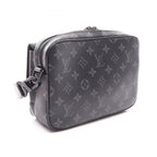 Louis Vuitton Shoulder Bag Steamer Messenger Monogram Eclipse Leather — view 2