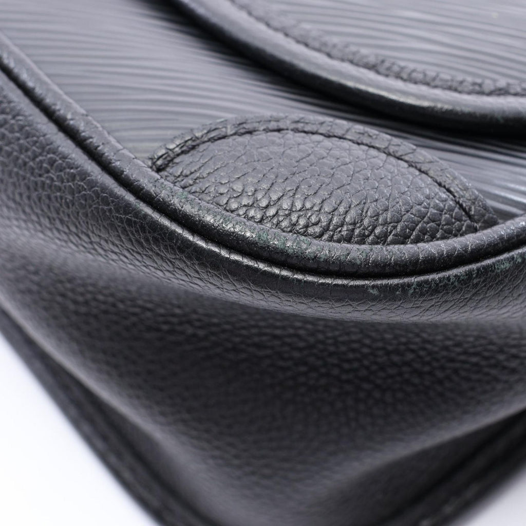 Louis Vuitton Shoulder Bag Buci NM Noir Leather — view 7