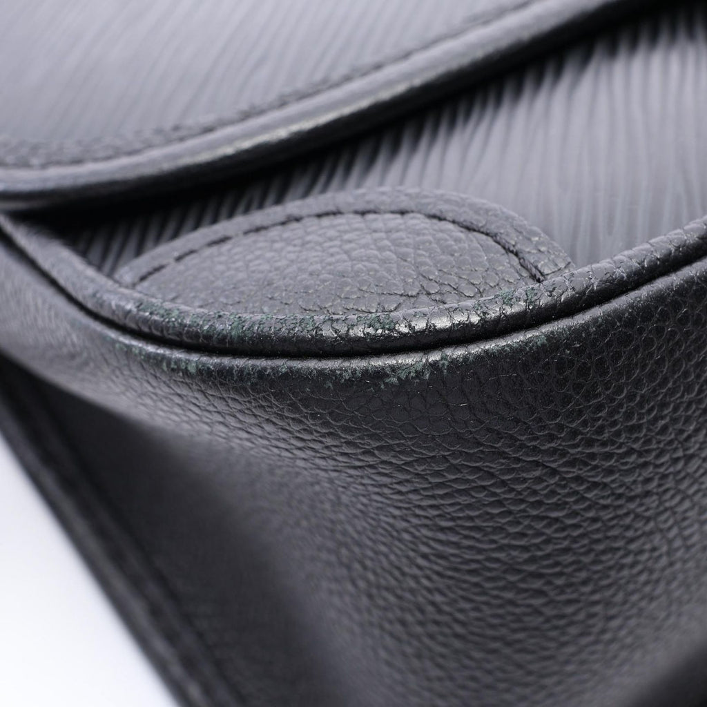 Louis Vuitton Shoulder Bag Buci NM Noir Leather — view 6