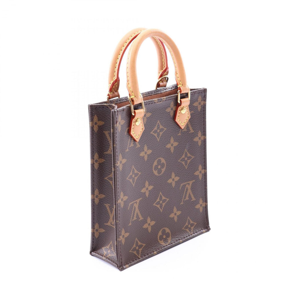Louis Vuitton Handbag Sac Plat Leather Petite — view 2