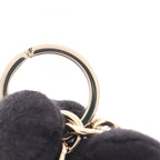 Gucci Key Holder Yuko Higuchi GG Supreme Boris Beige Brown Multi Leather Charm — view 5