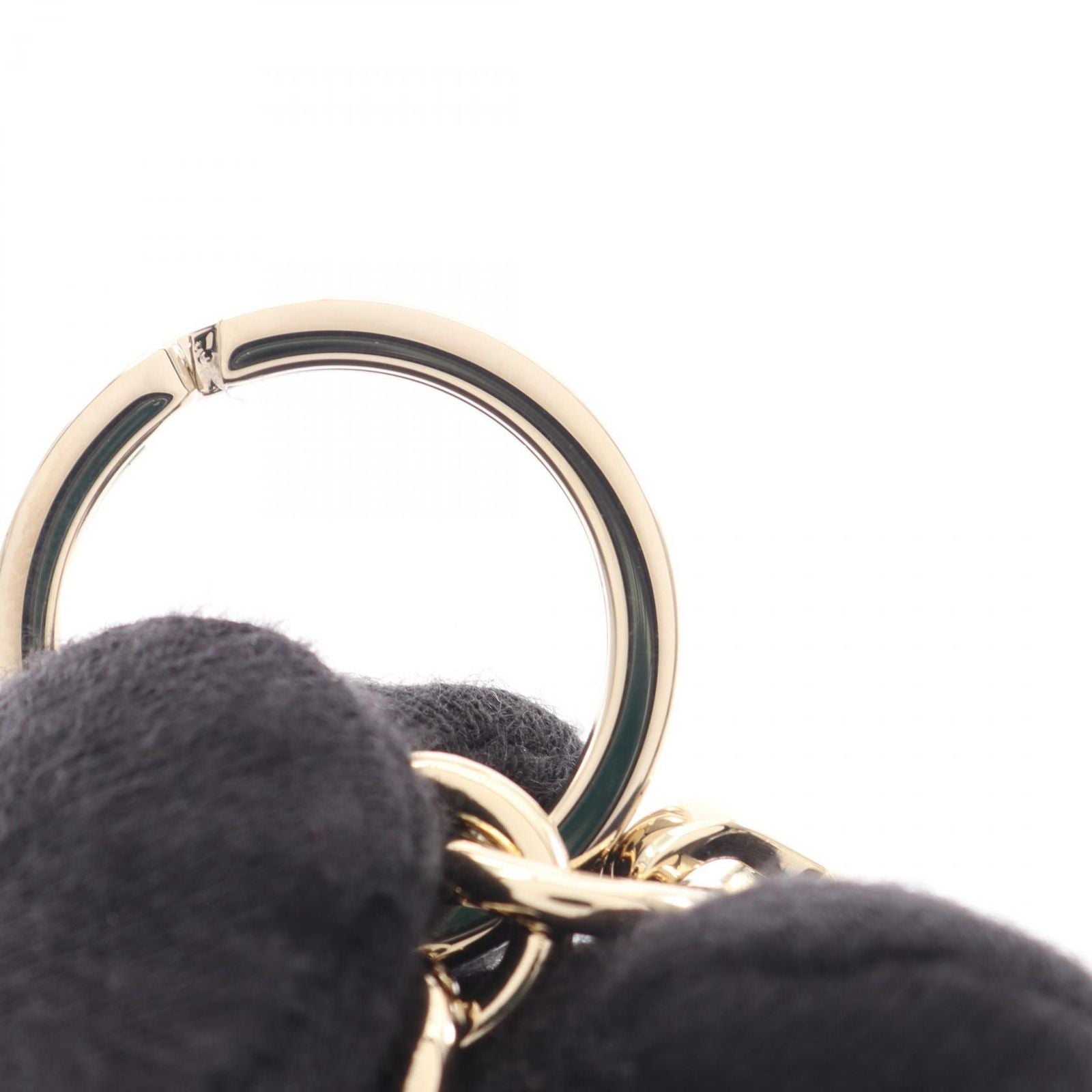 Gucci Key Holder Yuko Higuchi GG Supreme Boris Beige Brown Multi Leather Charm — view 5