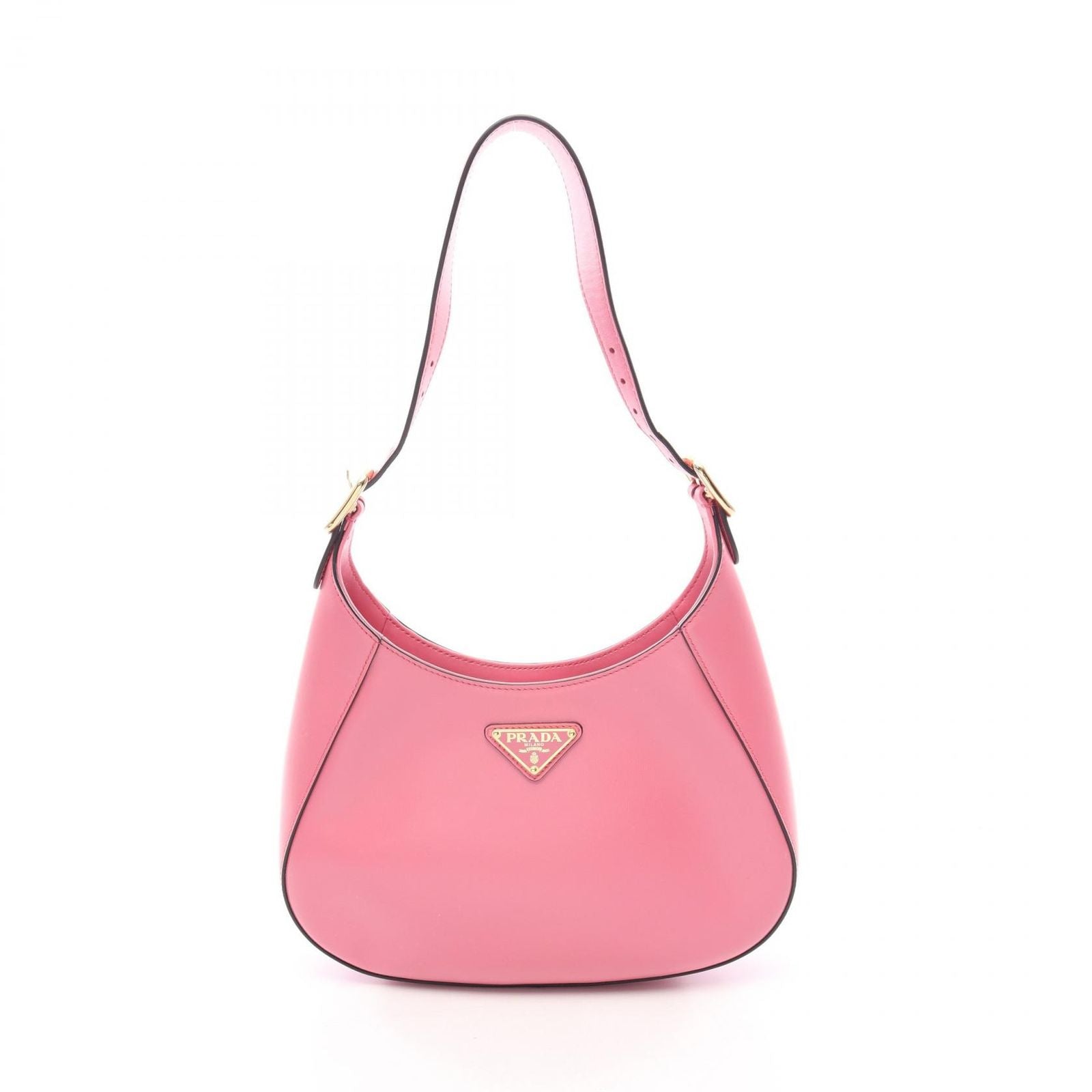 Prada Shoulder Bag Cleo Pink Leather