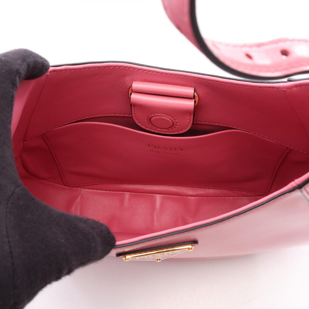 Prada Shoulder Bag Cleo Pink Leather — view 3