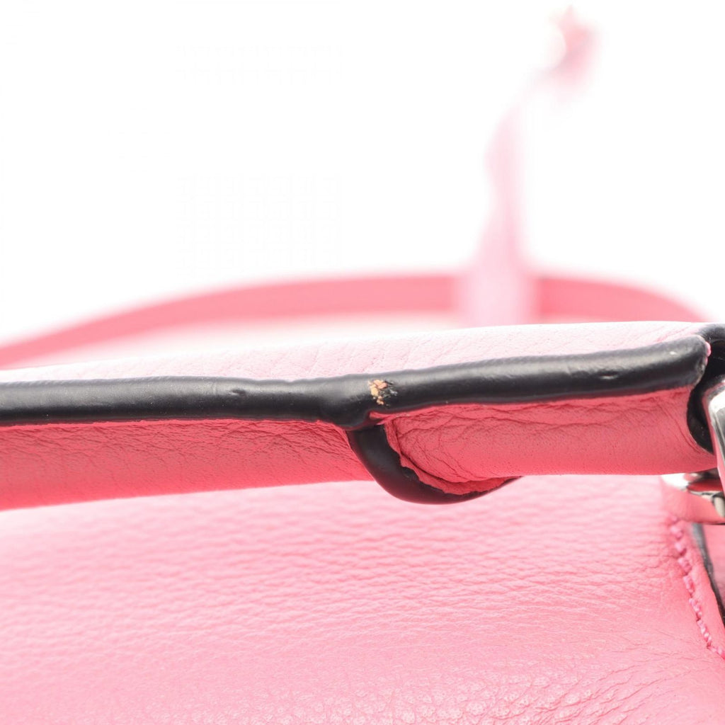 Loewe Handbag Puzzle Bag Mini 2-Way Pink Leather — view 8