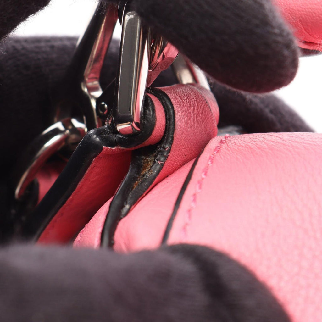 Loewe Handbag Puzzle Bag Mini 2-Way Pink Leather — view 5