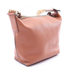 Loewe Shoulder Bag Cubby Small Brown Ivory Leather Cross — view 2