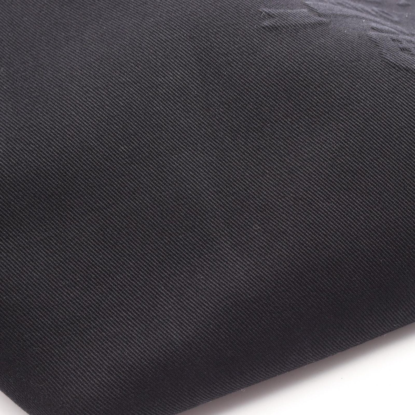 Prada Tote Bag Canapa Drill Black Canvas 2-Way Medium — view 7