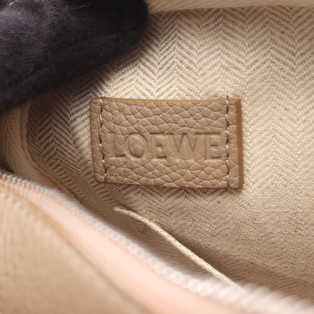 Loewe Shoulder Bag Military XS Beige Leather — view 4