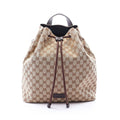 Gucci Backpack GG Canvas Beige Brown